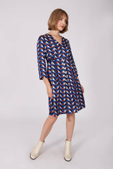 Short Mercury UFO Blue Dress